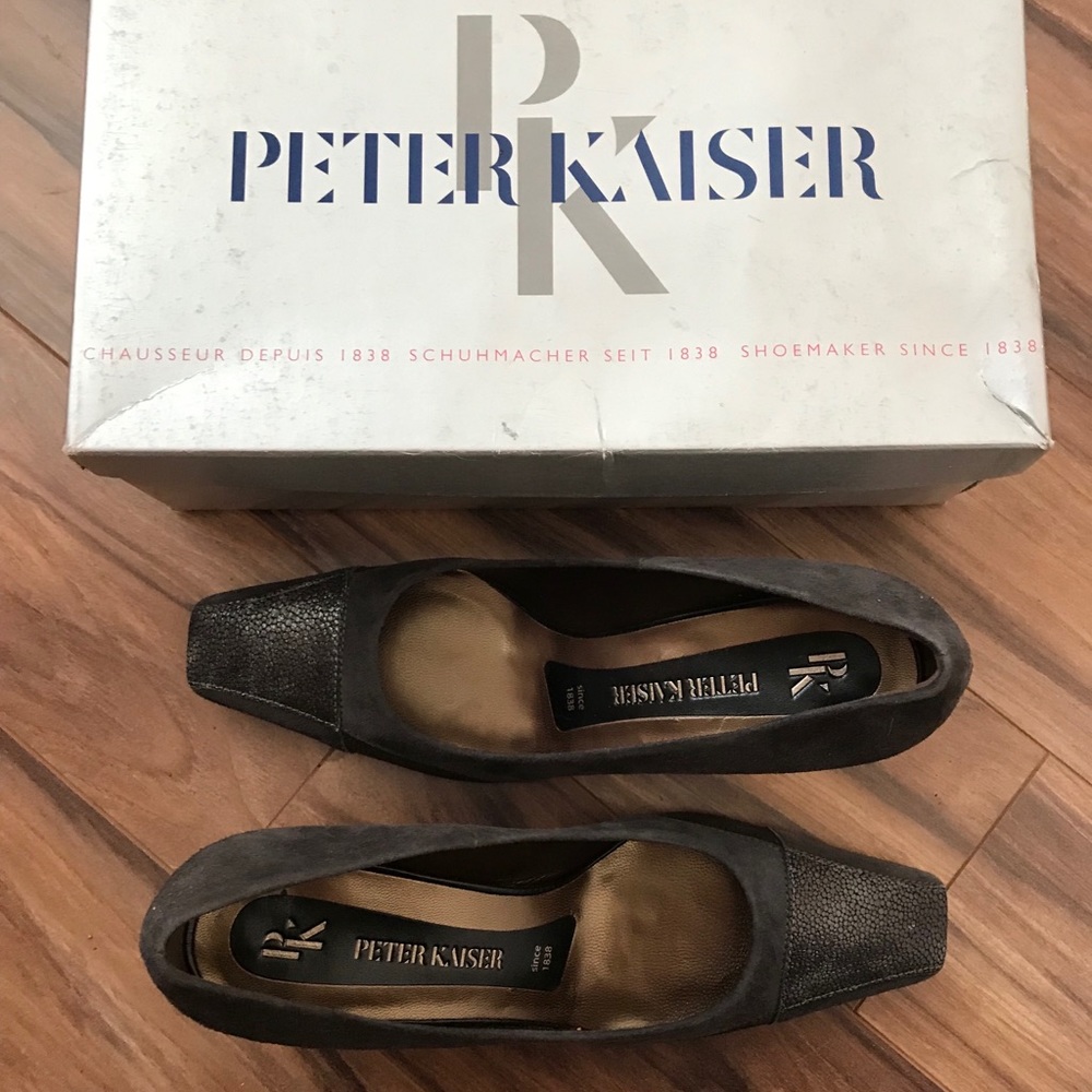 Peter Kaiser Suede Pump Heels Size 8 Never Worn - Picture 2 of 8